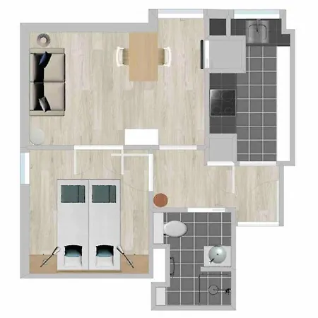 Nautical Living In The Sought-after Port Appartement